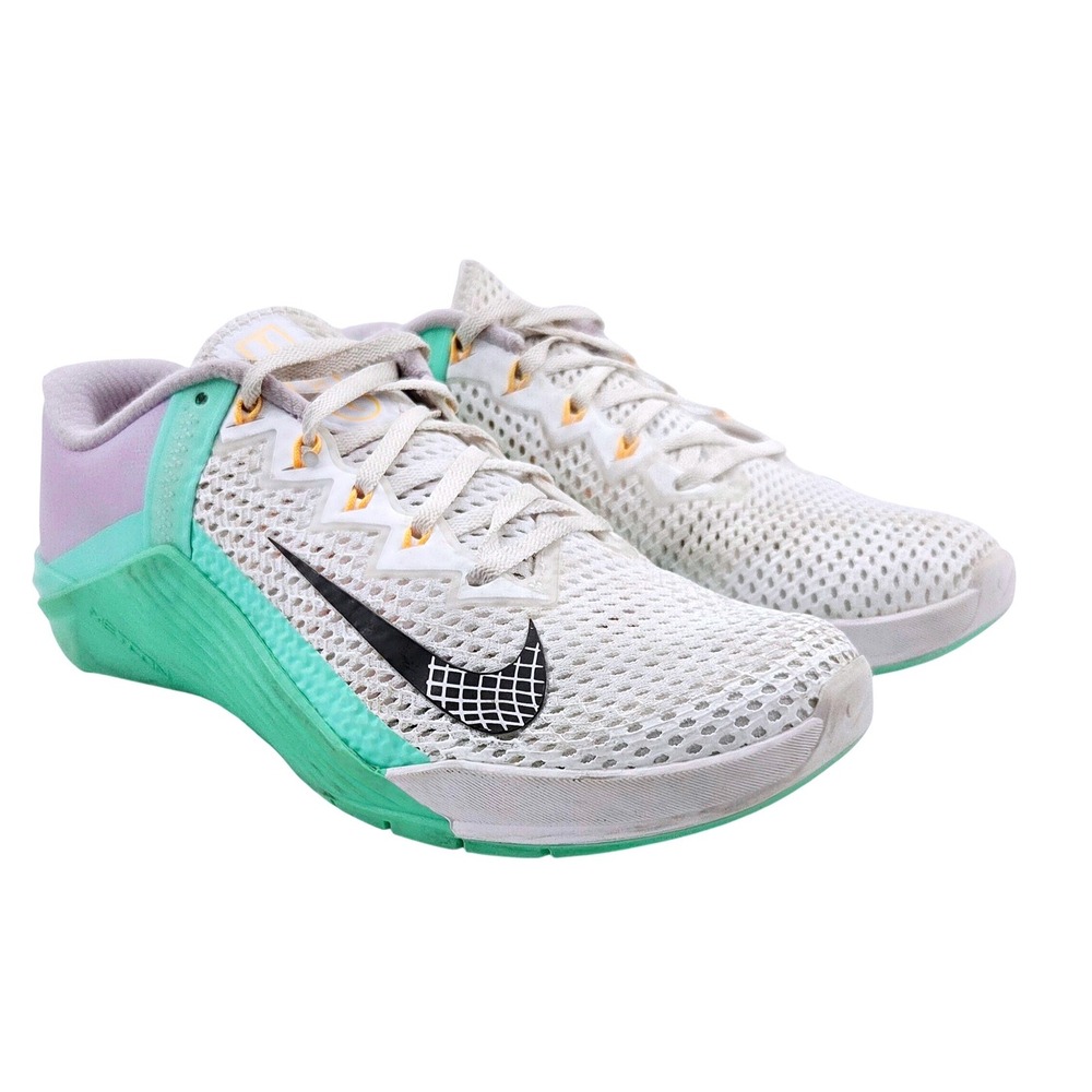 Nike Metcon 6 'White Infinite Lilac Green' - Size 8.5